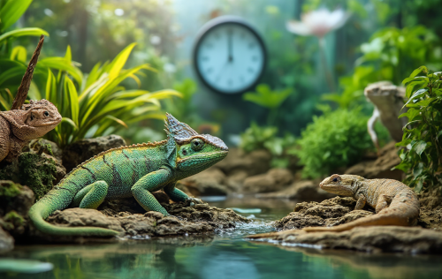 Reptilien füttern: Wann ist die beste Zeit dafür?